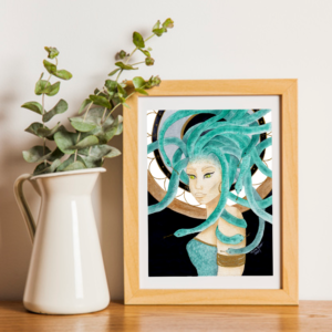 aquarelle illustration mythologie grecque challenge 2020