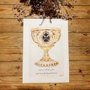 illustration Graal inspiration geek