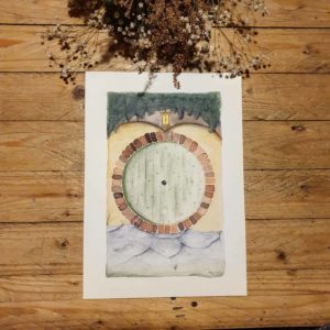 illustration porte des contrées photo