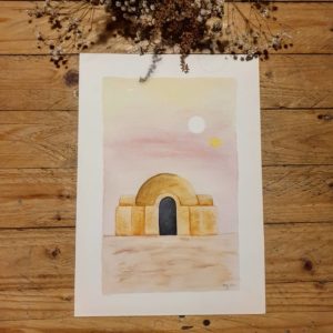 illustration Maison des Sables geek