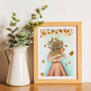 aquarelle illustration merveille d'automne 2 - présentation