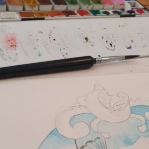 Aquarelles originales