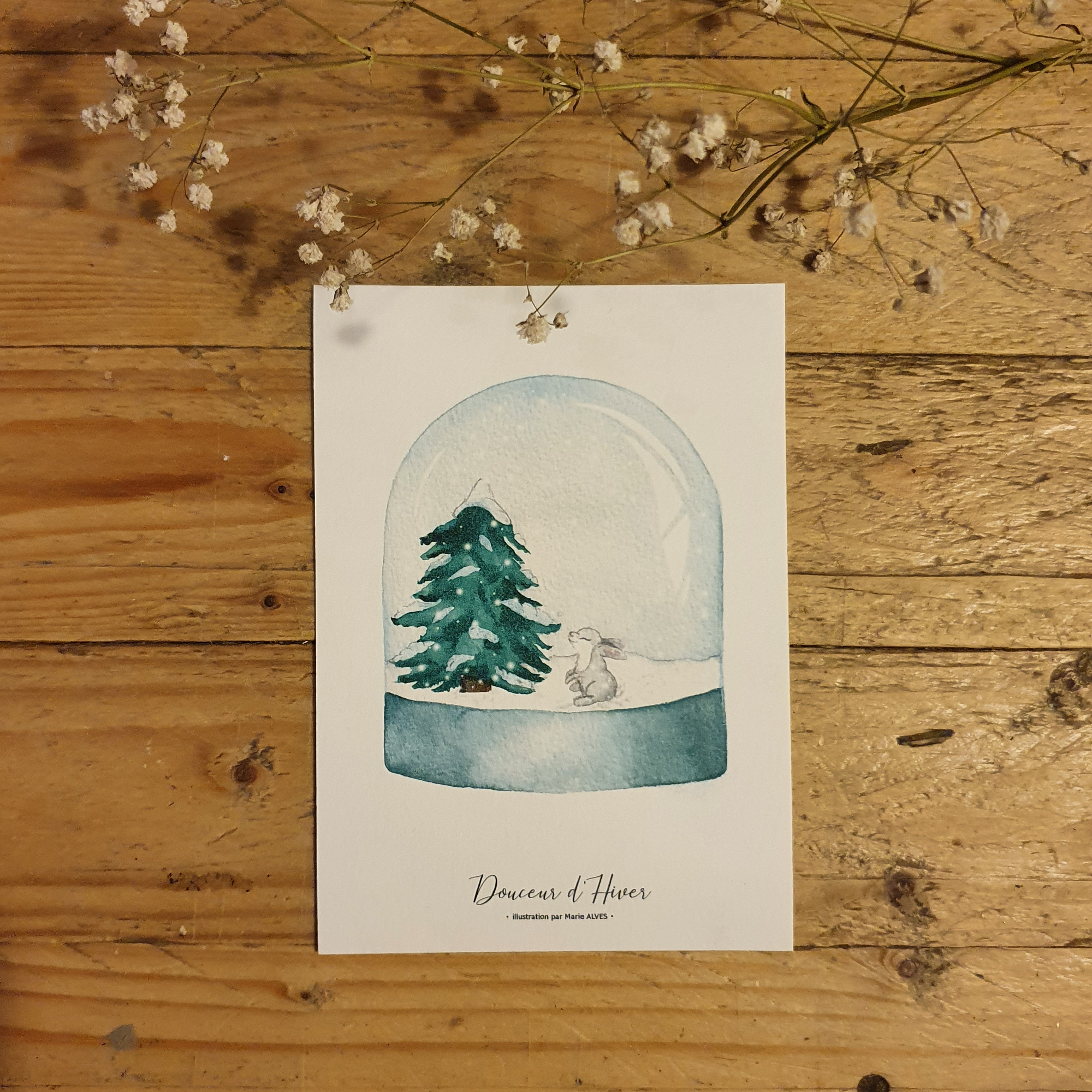 oiseau hivernal - édition douceur d'hiver