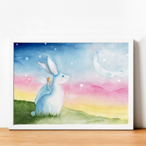 Féérie impression aquarelle challenge de vous à moi 2021