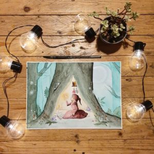 Challenge de vous à Moi 2021 - Magie aquarelle originale