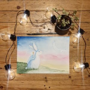 Challenge de vous à Moi 2021 - Féérie aquarelle originale