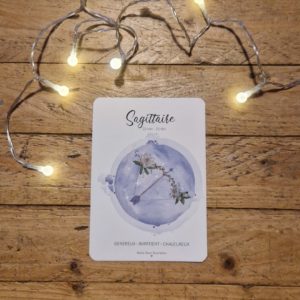 signe astrologique illustrée sagittaire