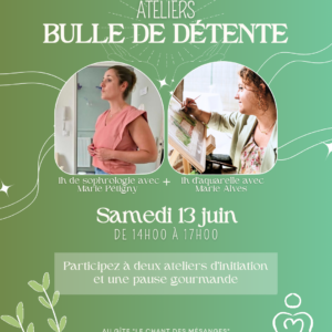 Participation aux ateliers "Bulle de Détente" (acompte)
