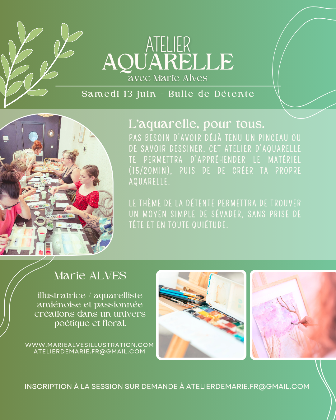 Participation aux ateliers "Bulle de Détente" (acompte) – Image 2